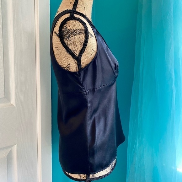 Only Hearts NYC Black Silk Camisole - Picture 4 of 9